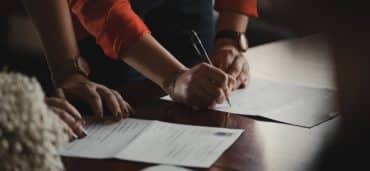 Image of someone filling for blog 4 Essential Things to Consider When Choosing an LCL Shipping Company